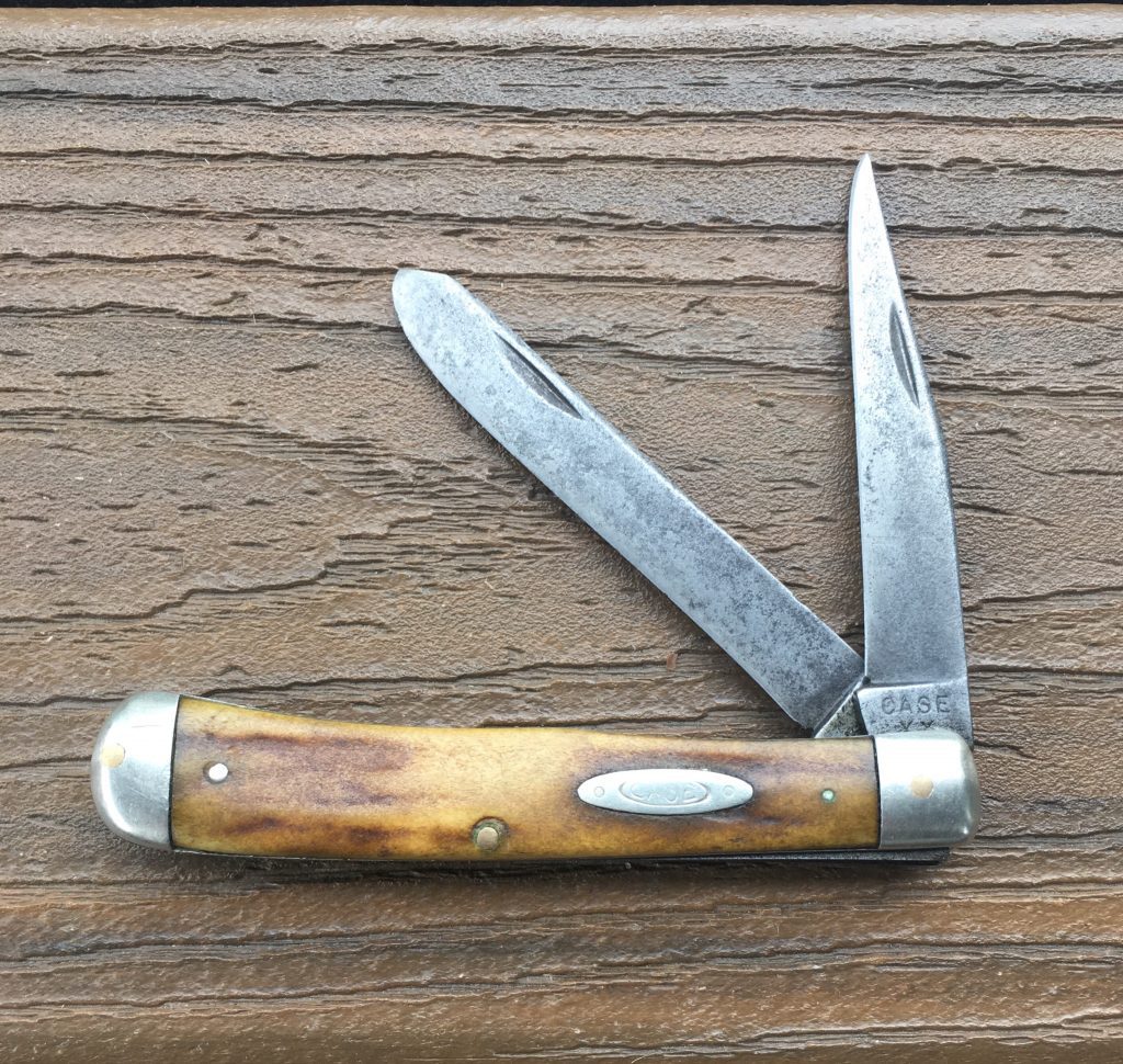 Case Xx 1940-64 Stag Trapper 5254 Knife 