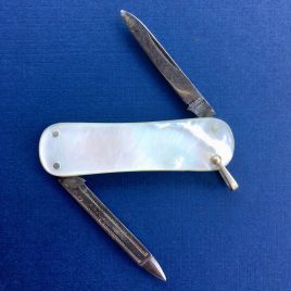 Schrade Cut. Co. Mother of Pearl Lobster Pattern knife