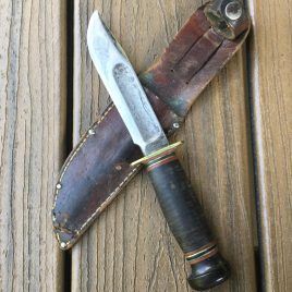 Marbles 5″ Ideal hunting knife w/ Bakelite pommel