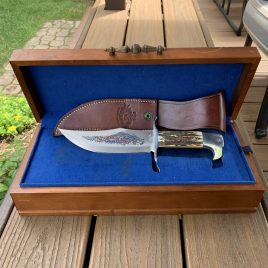 Case XX 1976 Bicentennial Double Eagle Stag Knife