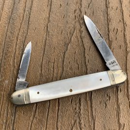 Herms Germany mother of pearl pen pocket knife