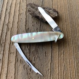 Robeson Shuredge Rochester NY fiery pearl lobster pocket knife
