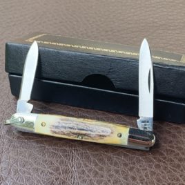 Case XX USA (1980) Stag 05263 R SSP Pocket Knife w/ Box