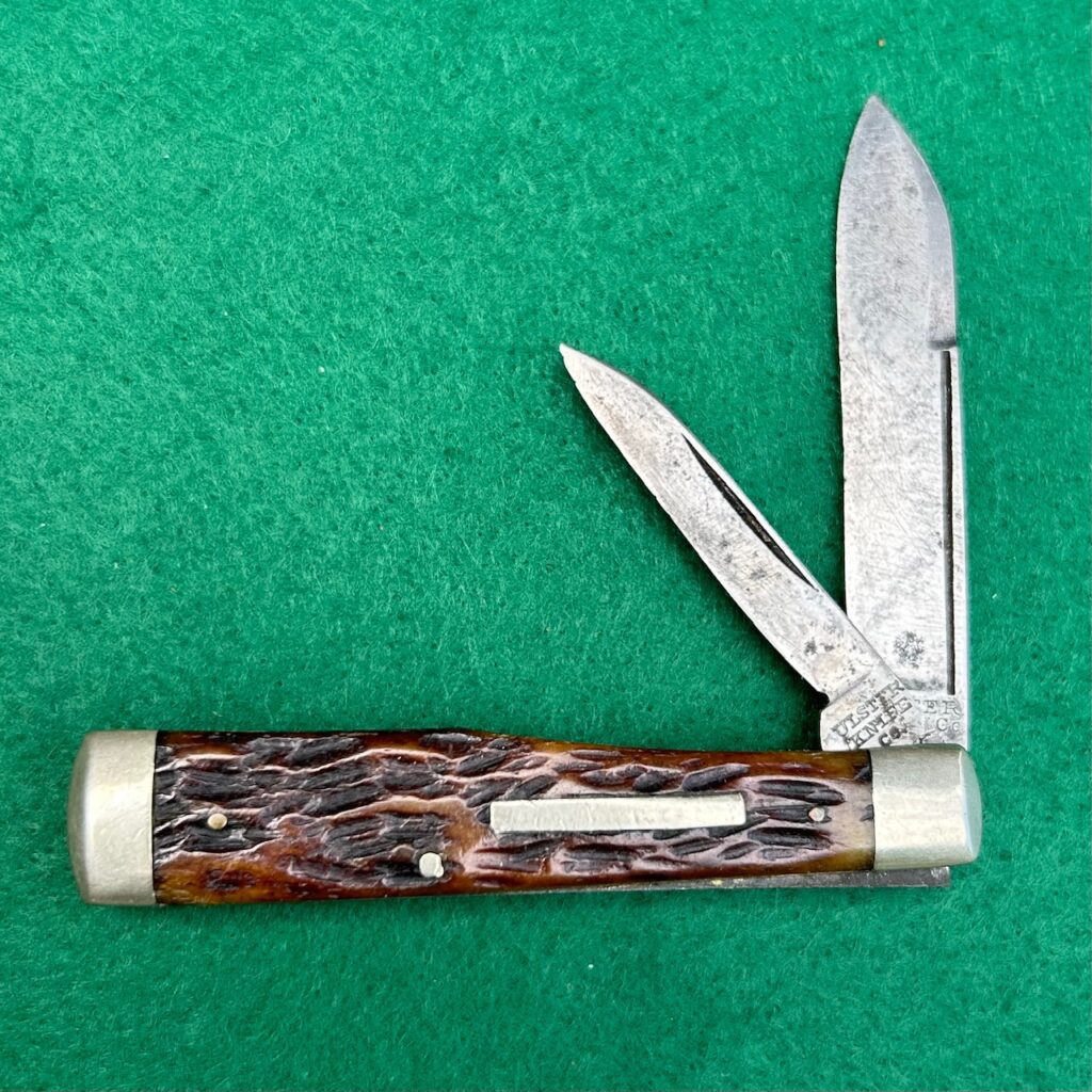 Ulster knife co gunstock pocket knife 