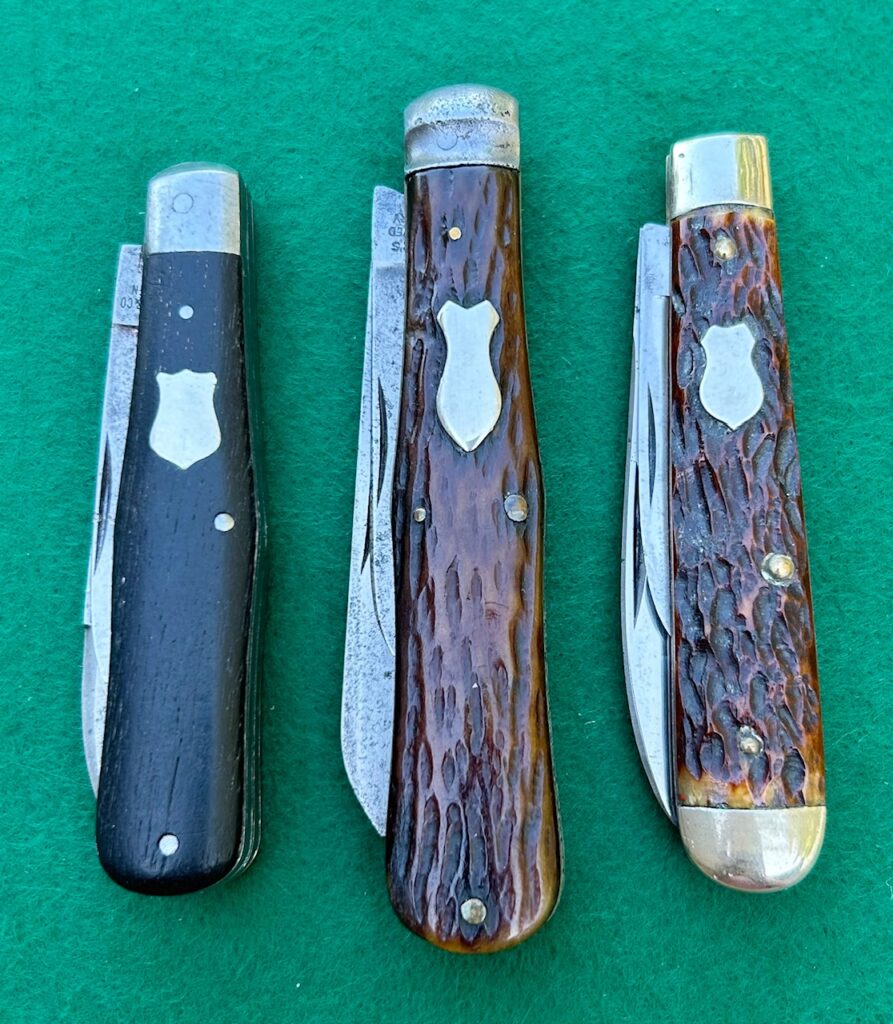 Early H. Boker pocket knives