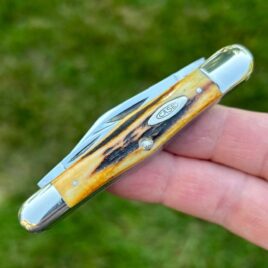 Case XX USA 1965 – 69 5383 Stag Balloon Whittler Knife