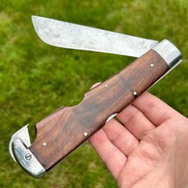 RARE Miller Brothers Carter Skinning Knife Folding Lockback