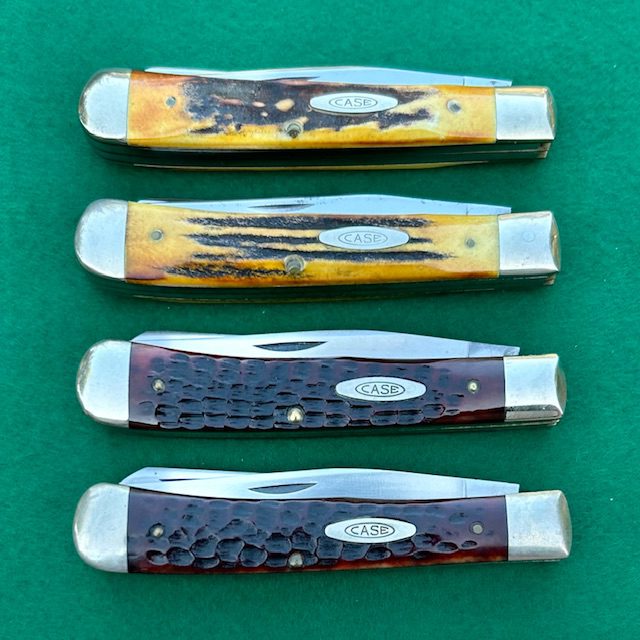 Vintage Case trapper pocket knives