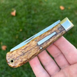 c. 1930 Remington UMC R1123 Bullet Large Trapper Bone Knife