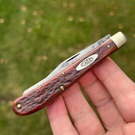 Case XX 1940-64 62048SP Slimline Trapper Rogers Bone
