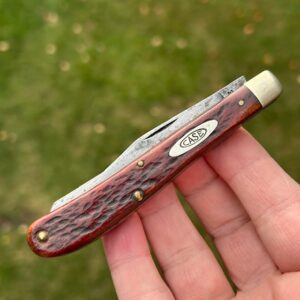 Case XX 1940-64 62048SP Slimline Trapper Rogers Bone