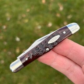 Case XX USA 1975 (5 dots) 6208 Half Whittler Reddish Bone