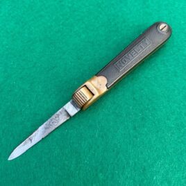 RARE 1884 Novelty P.N. MFG. CO. Gravity Knife I.W. Heysinger
