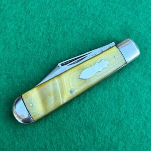 Western States 2 Blade jack w/ bomb shield green pyralin