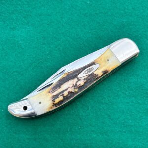 Case XX USA 1965 - 69 5265 Folding Hunter Genuine Stag