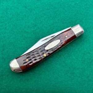 Case XX USA 1976 (4 Dot) 6207 Mini Trapper Reddish Bone