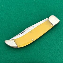 KA-BAR Union Cutlery Co Clasp Hunting Knife Yellow Grizzly