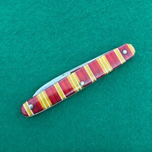 c. 1940s Pal Cutlery Co Candy Stripe Handle Pocket Knife