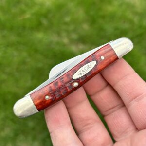 Case XX 1970 (10 dot) 6318 HP SSP Red Bone Stockman