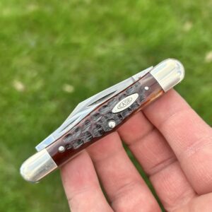 Case XX 1970 (10 dot) 6383 Swell Center Whittler Reddish Bone