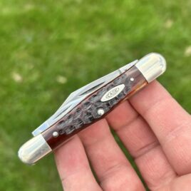 Case XX 1970 (10 dot) 6383 Swell Center Whittler Reddish Bone