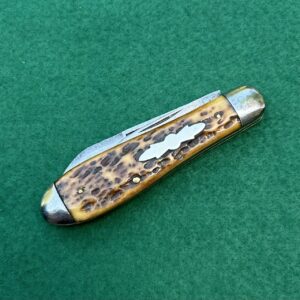 Ulster Knife Co Teardrop Jack Jigged Bone Pocket Knife