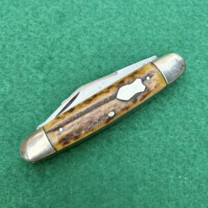 Simmons Hardware Co Cattle Knife Stag Handles