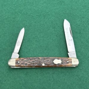 1930's Winchester #2963 Bone Pen Knife w/ Blade Etch