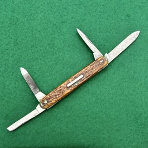 Remington R6233 4 Blade Equal End Jigged Bone Blade Etch