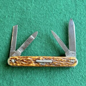 Remington R6233 4 Blade Equal End Jigged Bone Blade Etch