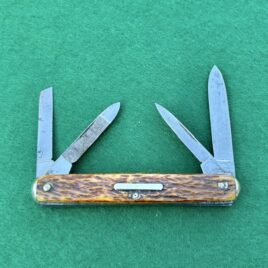 Remington R6233 4 Blade Equal End Jigged Bone Blade Etch